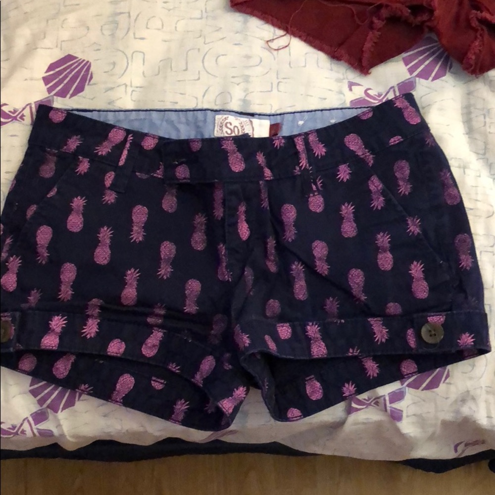 Pineapple shorts